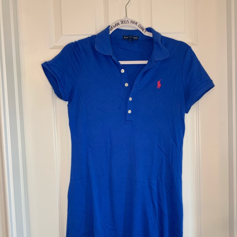 RALPH LAUREN COLLARED DRESS